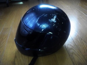 事故ヘルメット
